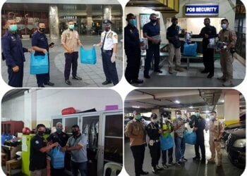 DPD APSI Kepri Berbagi Buka Puasa ke Satpam