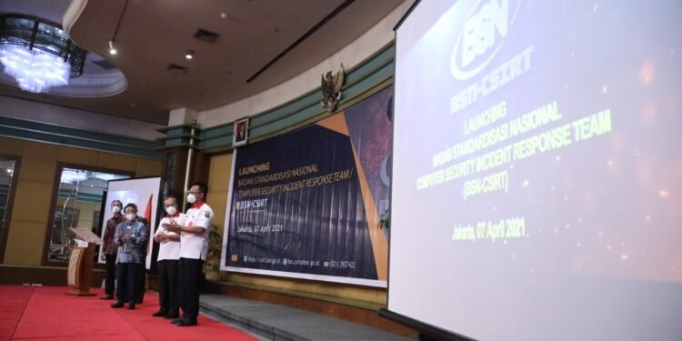 Tingkatkan Keamanan Siber, BSSN dan BSN Launching CSIRT
