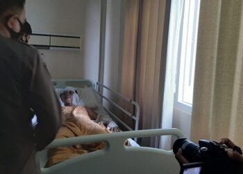 Alhamdulillah.., Satpam Penghadang Bomber Sudah Pulih