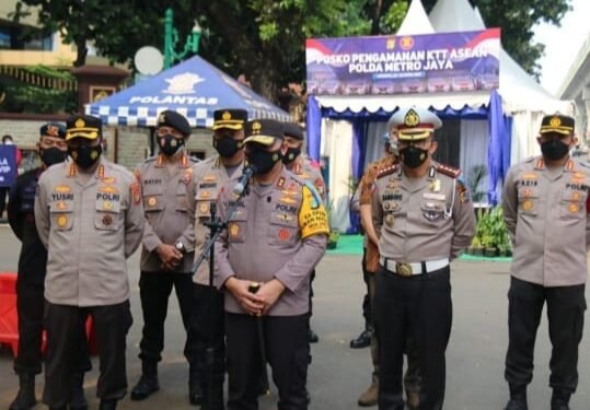 KTT ASEAN, Kapolda Metro Jaya Cek Pos Pengamanan