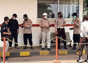 Polda Jabar dan ABUJAPI Jabar Sidak Kelengkapan Satpam di Bogor