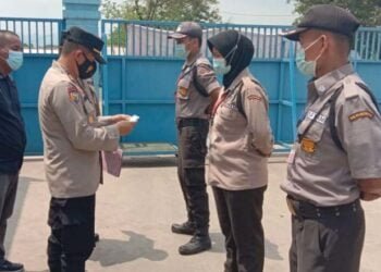 Saat Sidak Satpam, Polres Majalengka Tidak Temukan Pelanggaran