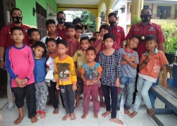 KBKS BPD Sumut Berbagi Takjil ke Panti Asuhan