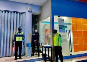 Satlantas Polres Kotim Imbau Satpam Tetap Waspada