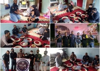 KBS RI Sumatera Barat Sambangi Anggotanya yang Meninggal