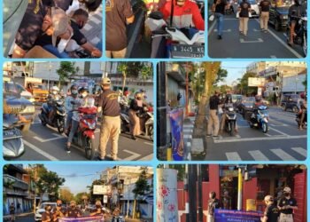 DPC KBS Kota Batu Bagi Takjil ke Pengguna Jalan  