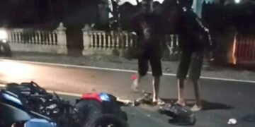 Tabrakan Kendaraan Bermotor, Satpam BRI Meninggal Dunia