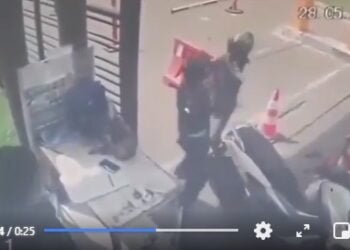 Diarahkan Satpam Cuci Tangan Sebelum Masuk Komplek, Driver Ojol Tak Terima