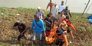 Terseret Arus Sungai Jerutan Pati, Satpam Tewas