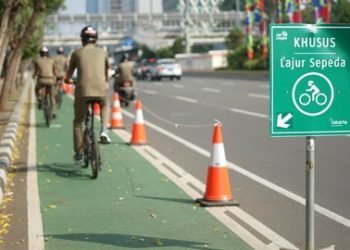 Demi Keamanan dan Keselamatan, Pesepeda Ambil Jalur Kiri