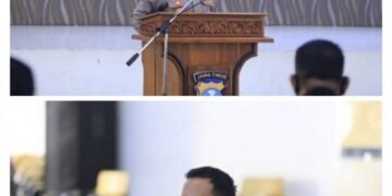 Polrestabes Surabaya Sosialisasikan Seragam Satpam yang Baru