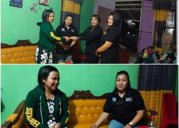 KBS RI Sulut Sambangi Salah Satu Pengurus yang Sakit