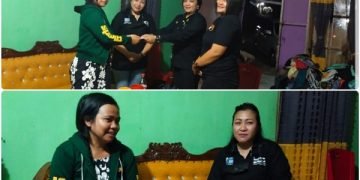 KBS RI Sulut Sambangi Salah Satu Pengurus yang Sakit