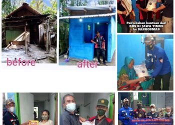 KBS RI Jatim “Bedah Rumah” Lansia di Daerah Gadang Malang