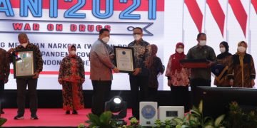BUJP PTP Raih Penghargaan P4GN dari BNN