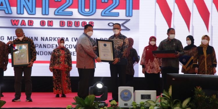 BUJP PTP Raih Penghargaan P4GN dari BNN