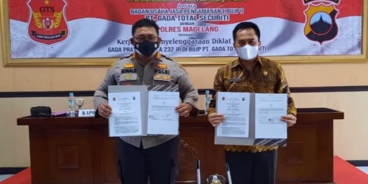 Kapolres Magelang : Satpam Ujung Tombak Pengamanan