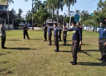 Polres Palangka Raya Berikan Pendidikan dan Pelatihan untuk Satpam