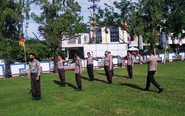 Satpam UPT PLN Palangkaraya Diberikan Pembekalan Tupoksi dan SOP