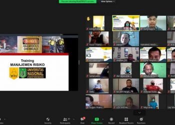 BP-Pro UNAS dan SNU Gelar Training Online Manajemen Risiko K3