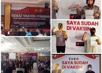 Satpam dan Karyawan Kusuma Agrowisata Ikuti Vaksin Gratis