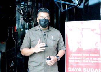 ABUJAPI Ikutkan Vaksinasi Satpam di Mall Cilandak Town Square