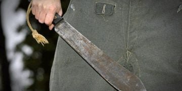 Ancam Satpam dengan Golok, HF Dicokok Polresta Bandar Lampung