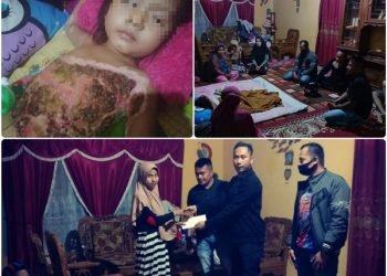 DPC KBS RI Payakumbuh Berikan Donasi ke Korban Kebakaran