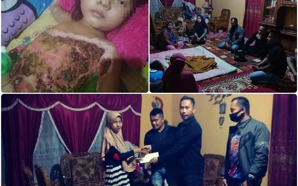 DPC KBS RI Payakumbuh Berikan Donasi ke Korban Kebakaran