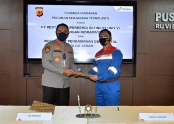 Pertamina RU VI Jalin Kerja Sama Pengamanan dengan Kepolisian