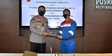 Pertamina RU VI Jalin Kerja Sama Pengamanan dengan Kepolisian