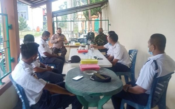 Satpam VGM Mendapat Pengarahan dari Babinkamtibmas