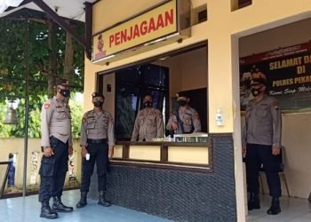 Tingkatkan Keamanan Mako, Petugas Dilengkapi Senjata