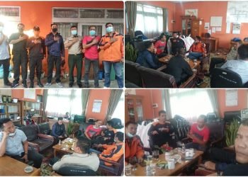 DPC KBS RI Sambangi BPBD Kota Bukittinggi