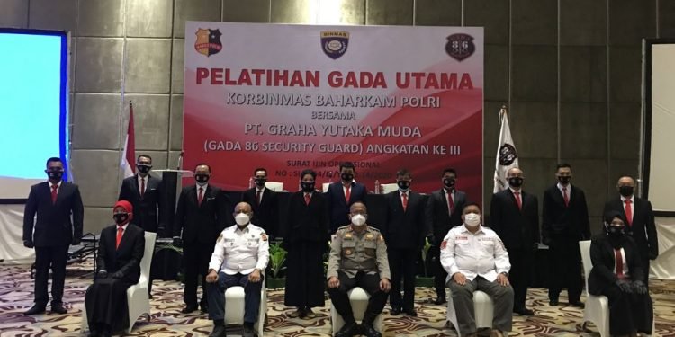 Gada86 Gelar Diklat, 142 Satpam Ikuti Diklat Berbagai Tingkatan