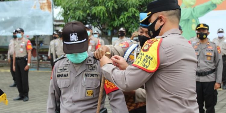 Kapolres Jembrana Ingatkan Satpam Antisipasi Klaster Baru Covid-19