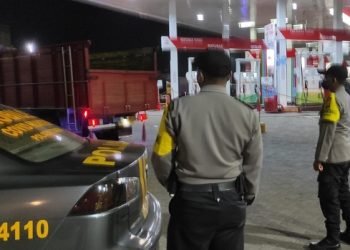 Mitra Polri, Satpam SPBU Disambangi Polsek Turen