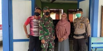 Polsek Jaya Karya Laksanakan Pengamanan Vaksinasi Covid-19