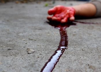 Kalah Duel, Satpam Tewas Bersimbah Darah