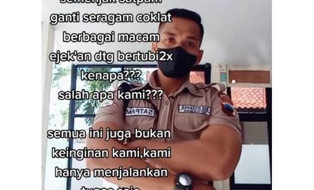 Diejek Seragam Mirip Polisi, Satpam : Kami Hanya Menjalankan Tugas