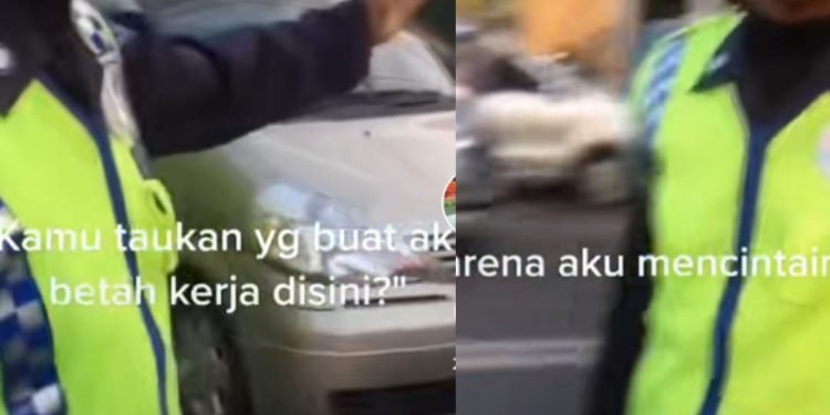 Rayu Penyeberang Jalan, Satpam Binus Viral