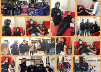 DPC KBS RI Karawang dan PMI Gelar Donor Darah