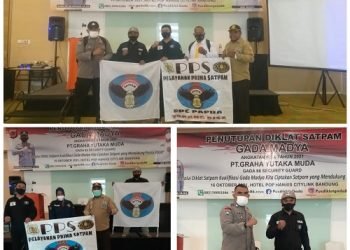 DPC PPS Papua Hadiri Penutupan Diklat Gada Madya di Bandung