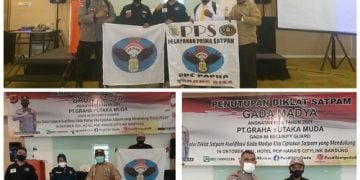 DPC PPS Papua Hadiri Penutupan Diklat Gada Madya di Bandung