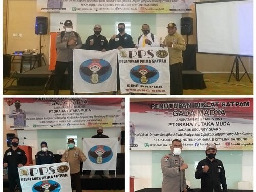 DPC PPS Papua Hadiri Penutupan Diklat Gada Madya di Bandung