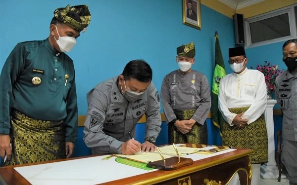 Bakamla dan Pemkab Natuna MoU soal Keamanan Laut