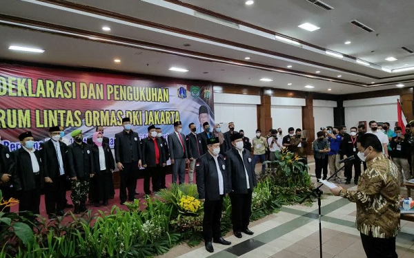 Jelang Pemilu 2024, Ormas Deklarasi Jaga Keamanan Ibu Kota