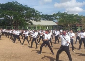 Jelang Penutupan Diklat Gada Pratama, Satpam Dibekali Bela Diri