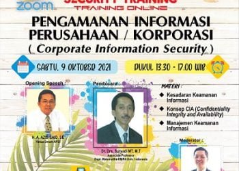 APSI Gelar Security Training Online Pengamanan Informasi