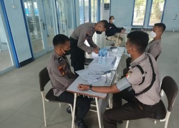 ABUJAPI Kalbar dan Polda Kalbar Gelar Vaksinasi untuk Satpam